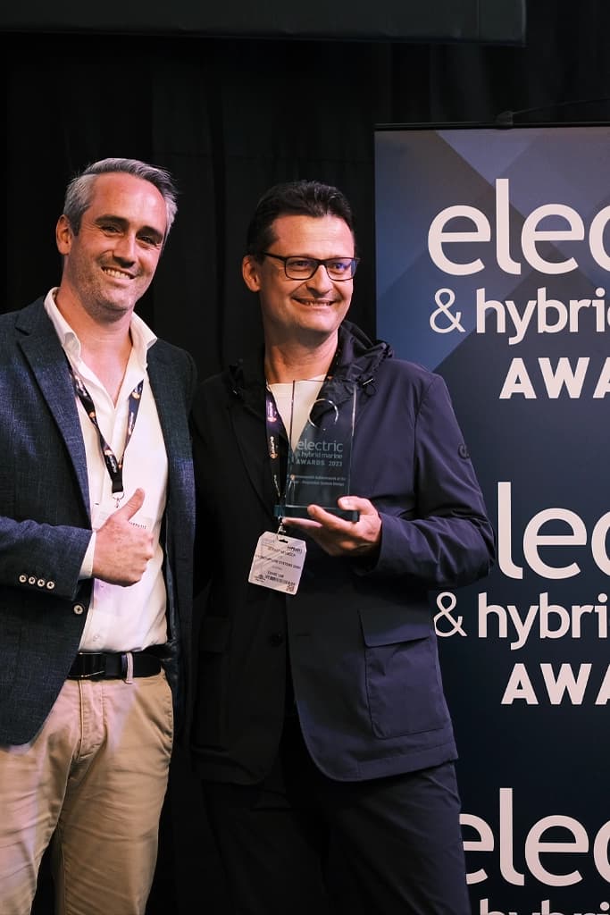 Winning Award at Electric and Hybrid for Hydro Impulse